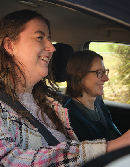 Smiling Driver