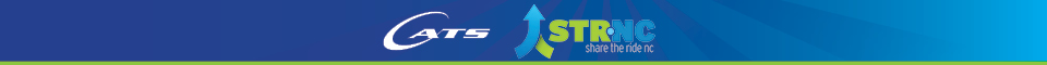 ShareTheRideNC CATS Banner