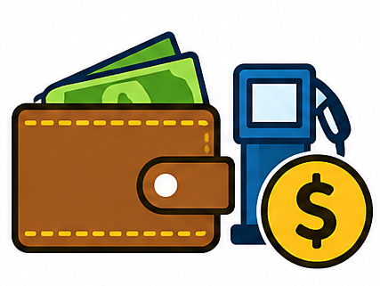 stylized image of a wallet