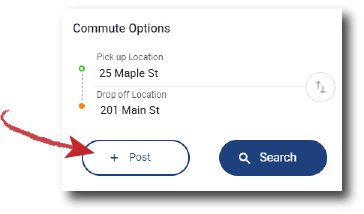 post from dashboard